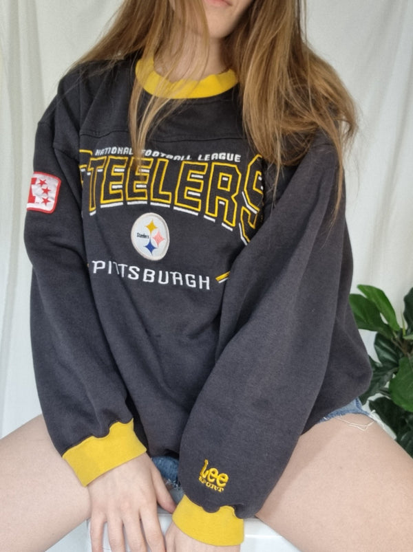 Vintage Steelers Hoodie – Moonrise Design