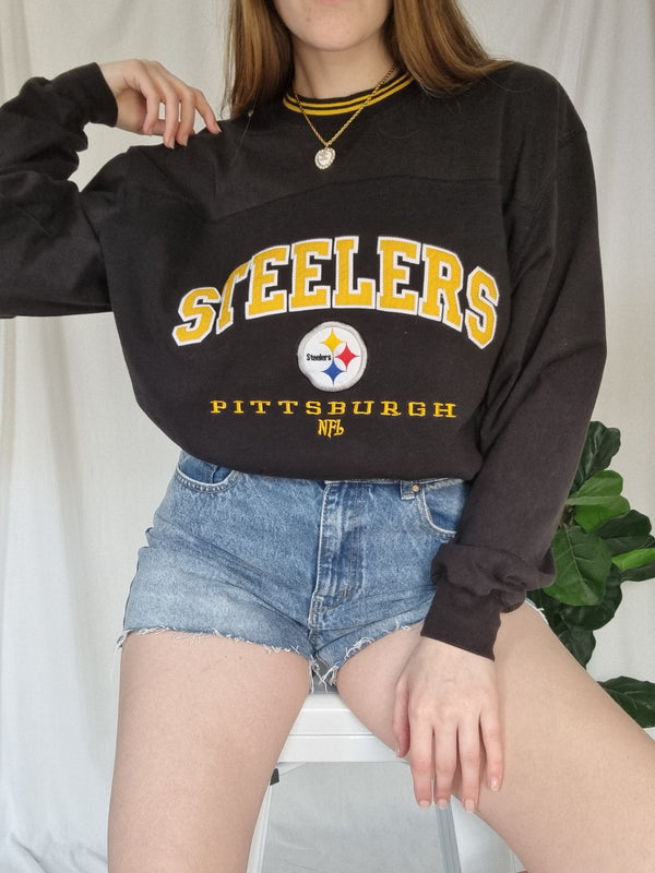 Vintage Steelers Sweatshirt RARE 0002 - Claire de Lunar